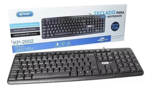 Teclado com Fio USB KP - Imagem 5
