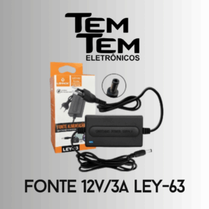 fonte 12v ley-63
