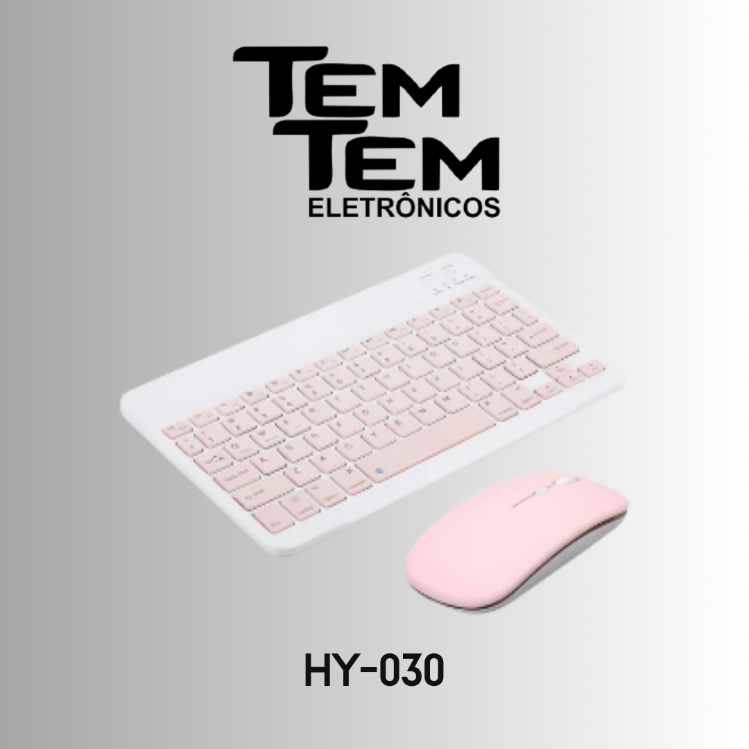 kit teclado e mouse hy-030