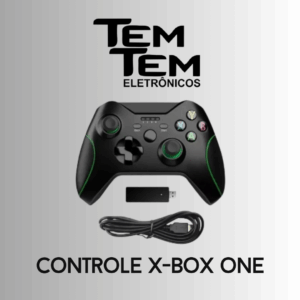 controle x-box Controle Sem Fio Compatível PC Kapbom KAP-X01-W Preto