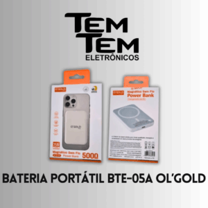 bateria portatil power bank bte-05a