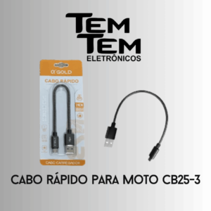 cabo rapido para moto CB25-3