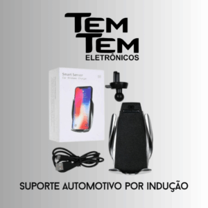 suporte smart sensor car wireless charger s5