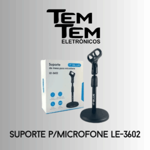 suporte p/microfone le-3602