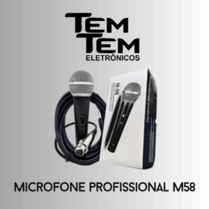 microfone profissional m58
