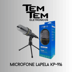 microfone lapela kp-916