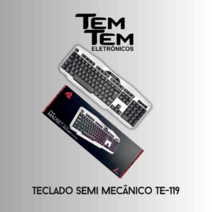 teclado semi mecânico te-119