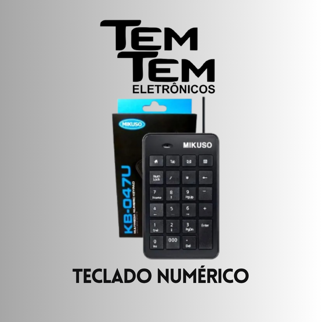 teclado numérico kb-047u