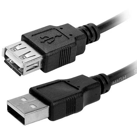 cabo usb macho e femea - Imagem 2